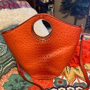 Sienna faux leather handbag